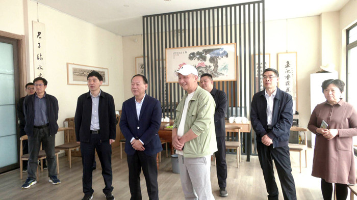 葉露中率隊來我縣專題調(diào)研推動文化和旅游深度融合工作